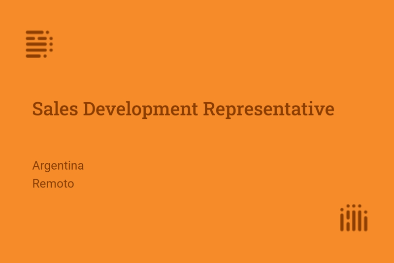 Sales Development Representative image