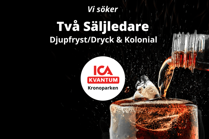 ICA Kvantum Kronoparken söker två stycken Säljledare! image