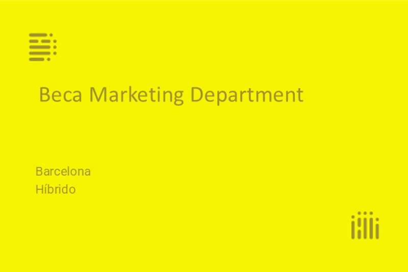 Beca Marketing Department image