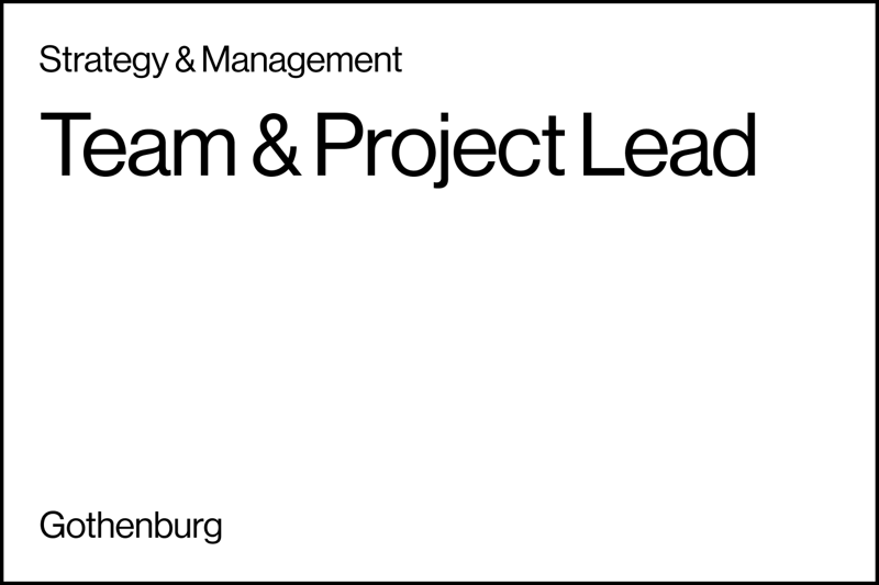 Team & Project Lead image