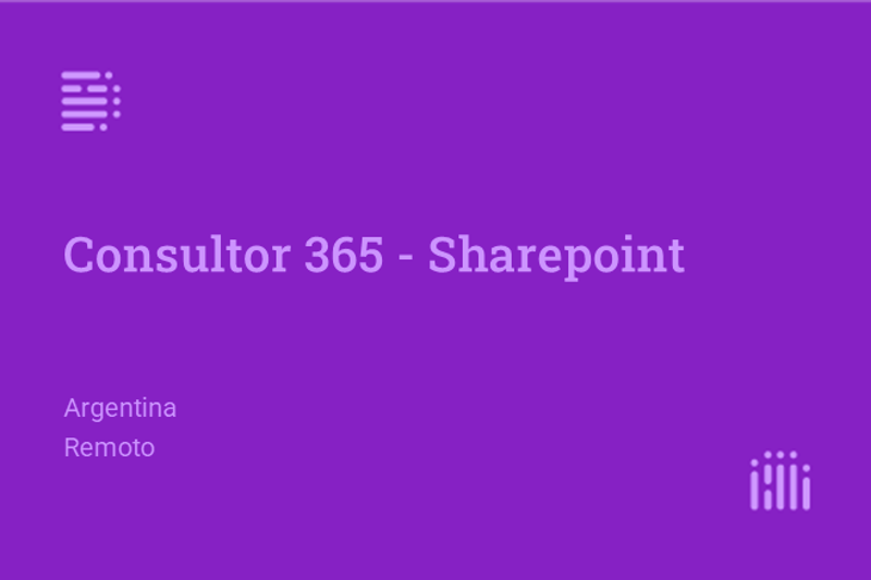 Consultor 365 - Sharepoint image