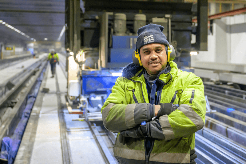 Productiemedewerker prefab beton image