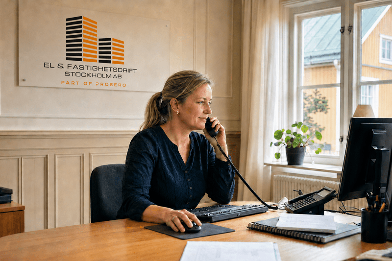 Orderadministratör till El & Fastighetsdrift i Älvsjö image