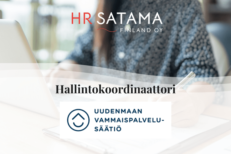 Hallintokoordinaattori Järvenpäähän, Uudenmaan Vammaispalvelusäätiö image