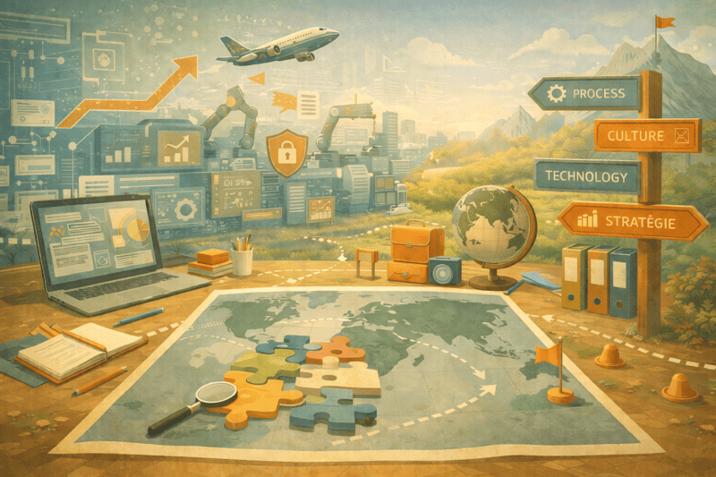 Planificateur stratège en transformation numérique image