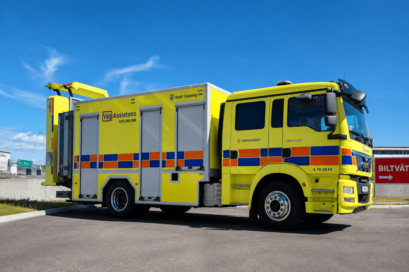 TMA-förare till vägassistansuppdrag i Skåne image