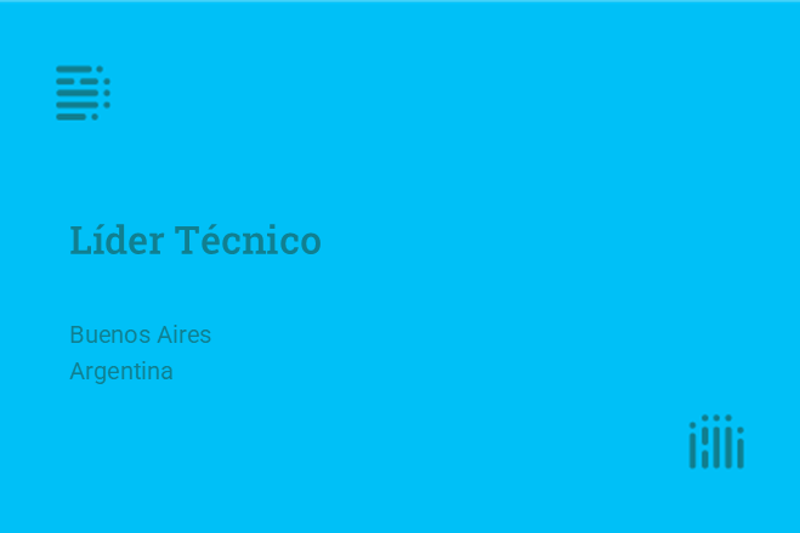 Líder Técnico image