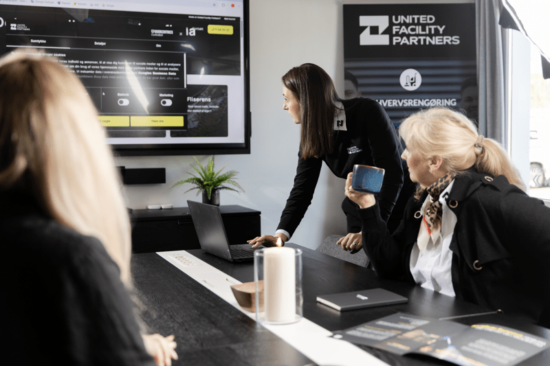 MØDEBOOKER/ INTERN SÆLGER - UNITED FACILITY PARTNERS A/S image