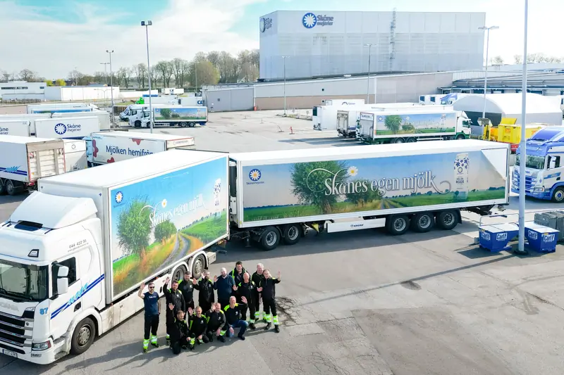 Lastbilschaufför distribution image