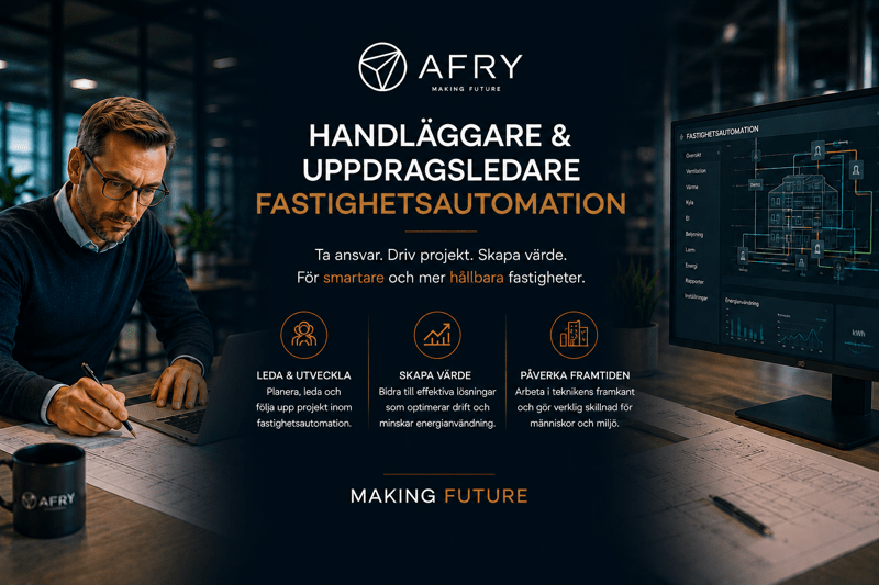Handläggare & Uppdragsledare fastighetsautomation till AFRY image