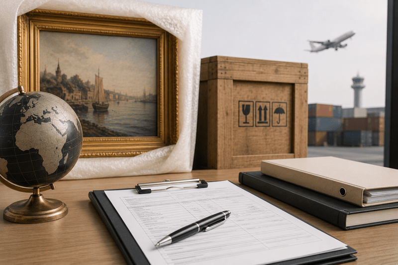 Déclarant en Douane Œuvres d'Art H/F – Intérim 4 mois – Roissy (95) image