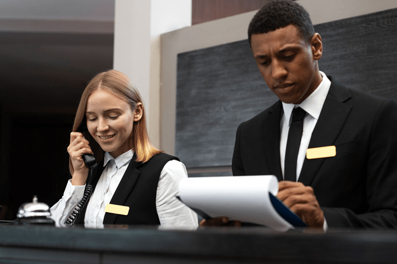 Recepcionista de Hospitality & Living image