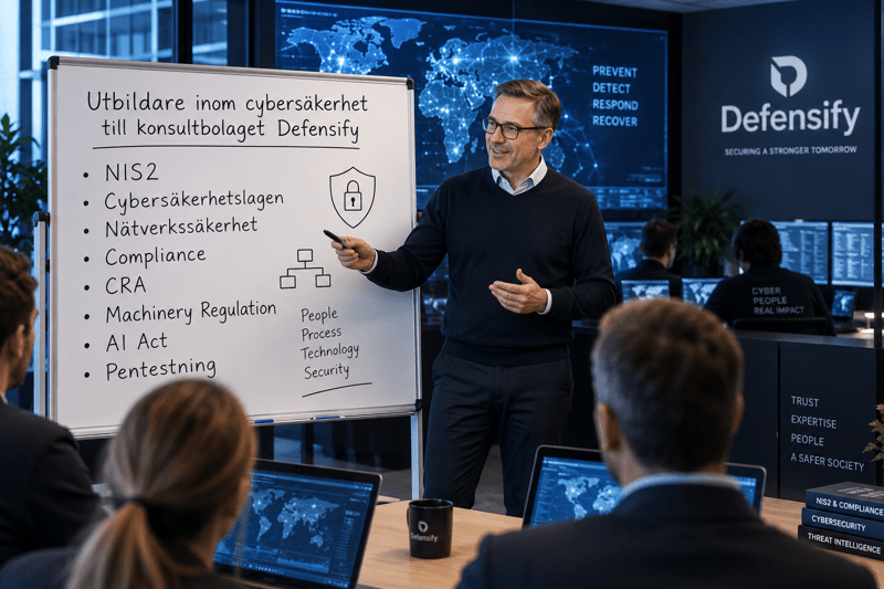 Utbildare inom cybersäkerhet till konsultbolaget Defensify image