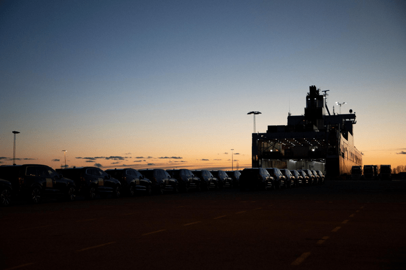 Kombinationstjänst som Lastbilschaufför (CE) & Hamnarbetare image