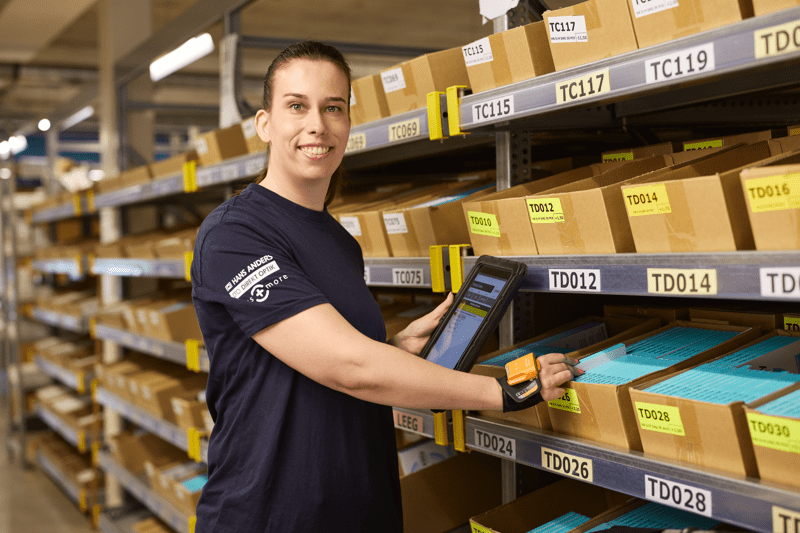 Logistiek medewerker audio - retouren image