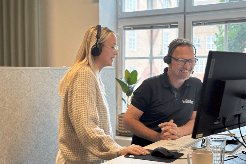 Kundservicemedarbetare till Blinto! image