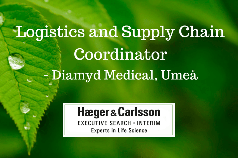 Logistics and Supply Chain Coordinator - Diamyd Medical image