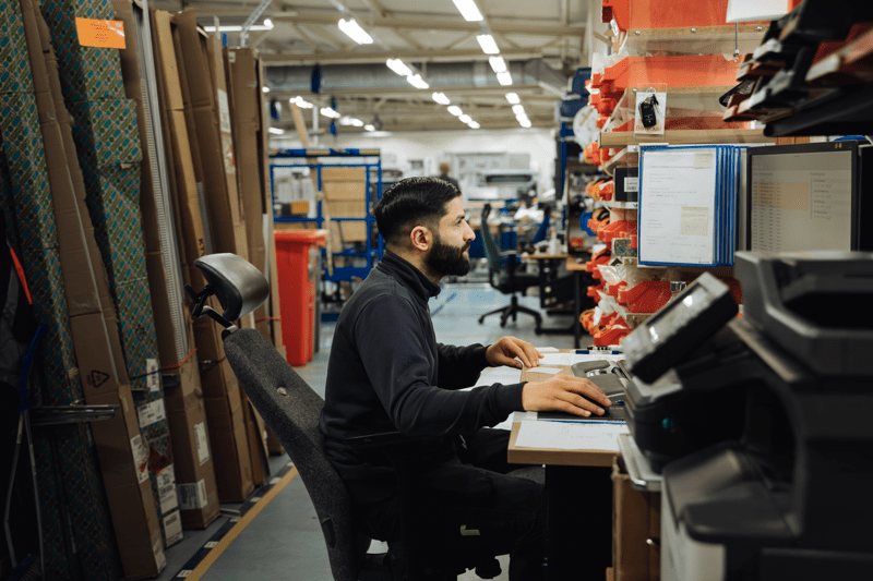 Lagermedarbetare med truckerfarenhet image