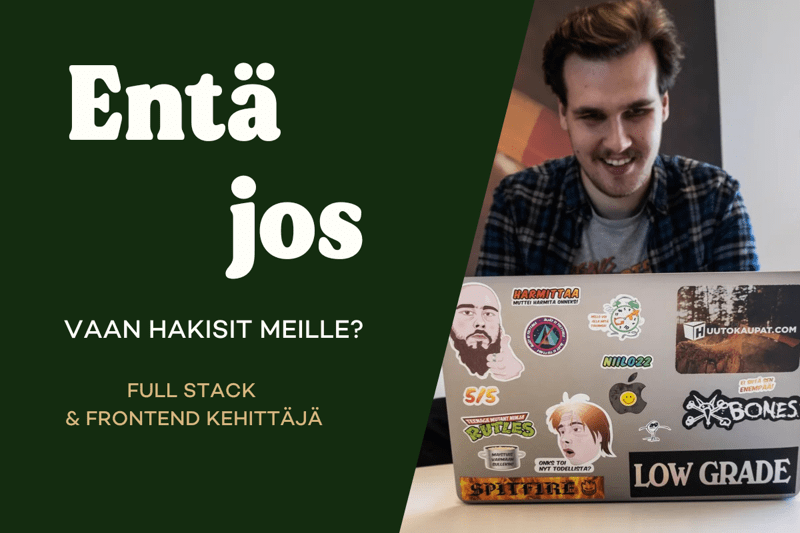 Full Stack & Frontend -kehittäjiä image