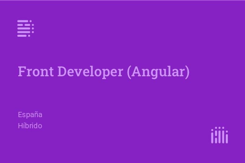 Front Developer (Angular) image