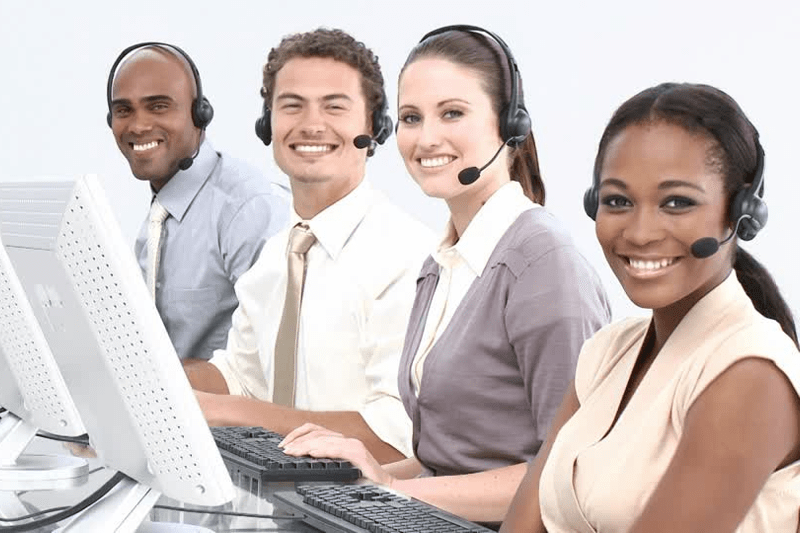 Agente call center image