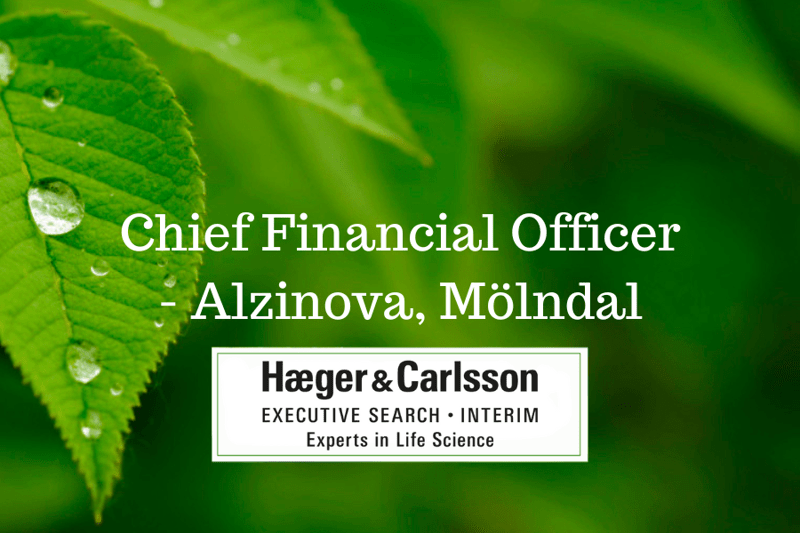 Chief Financial Officer - Alzinova, Mölndal image
