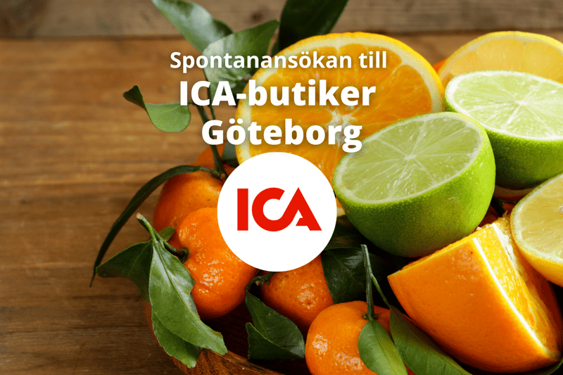 Spontanansökan till ICA-butiker i Göteborg! image