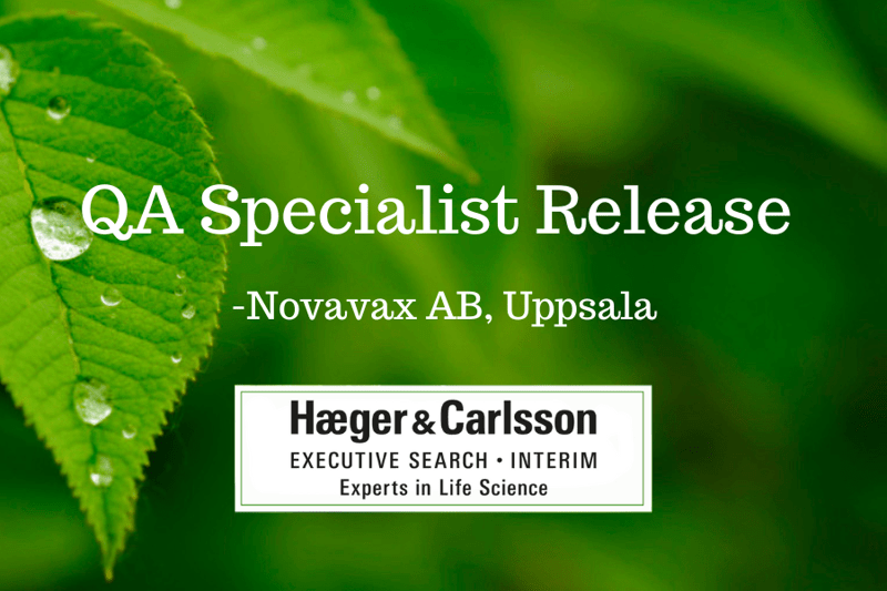 QA Specialist Release - Novavax AB, Uppsala image