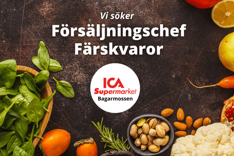 ICA Supermarket Bagarmossen söker en Försäljningschef Färskvaror! image