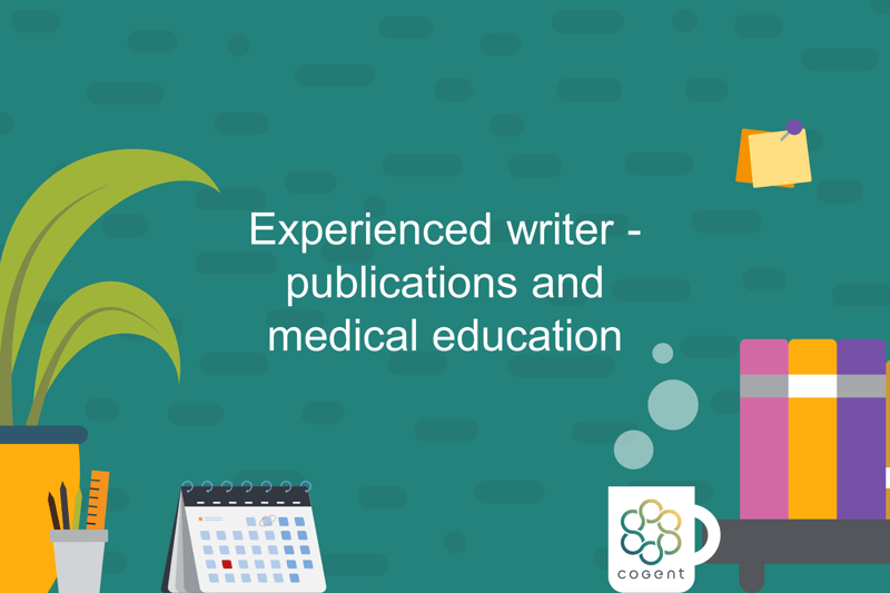 Experienced publications and medical education writer image