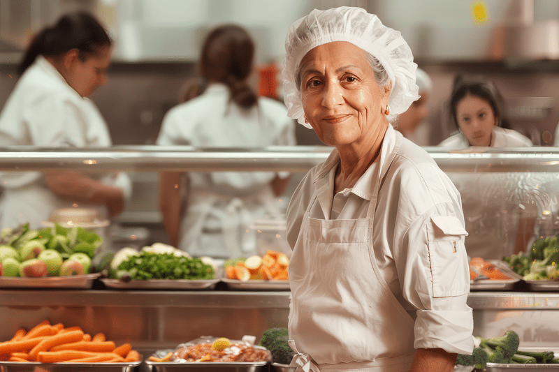 Servicelärare för att orientera nyanlända mot hotell, restaurang och lokalvård image