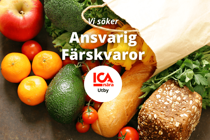 ICA Nära Utby söker en Ansvarig för Färskvaror! image