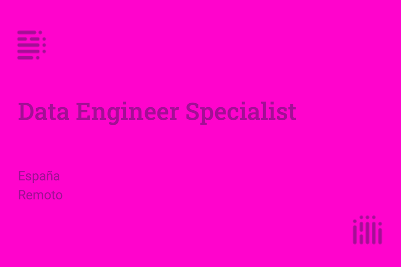 Data Engineer Specialist image