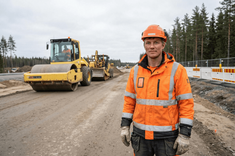 Maanrakennustyöntekijä Kuopioon image
