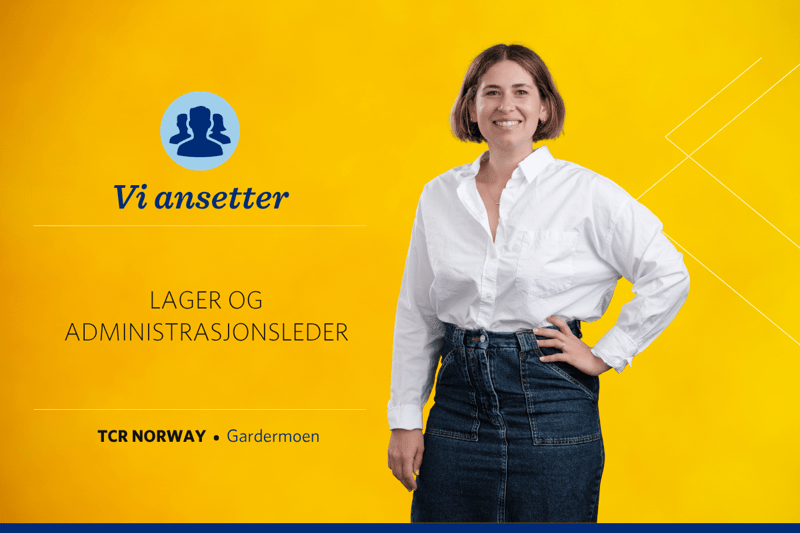 Lager- og administrasjonleder TCR Norway image