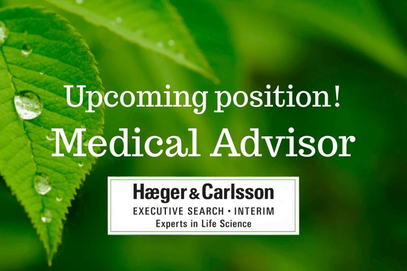 Register for upcoming position! Medical Advisor image
