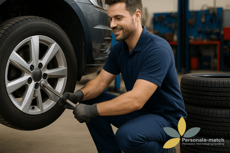 Mekaniker med interesse for dæk og autoservice – Skovlunde image