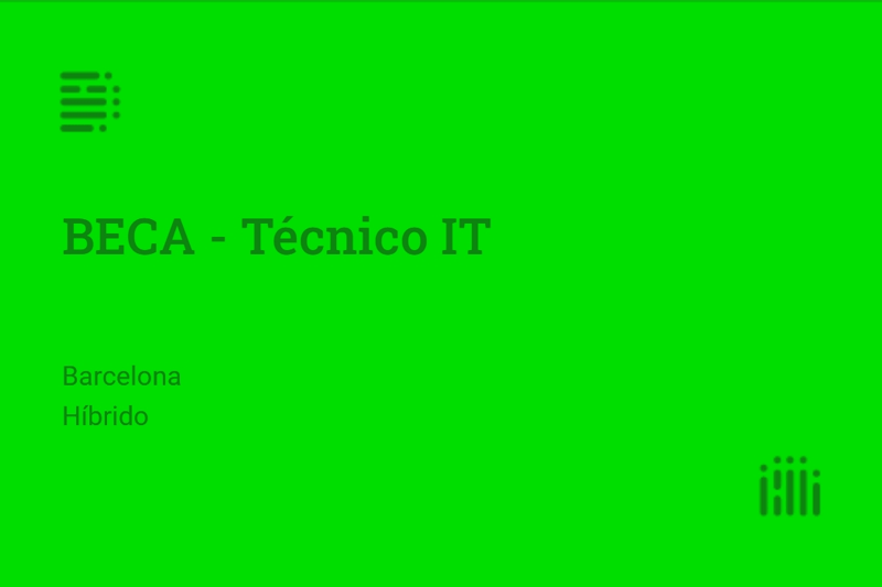 BECA - Técnico IT image