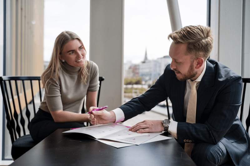 Partner eller franchisetagare, fastighetsförmedling image