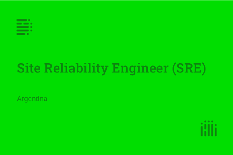 Site Reliability Engineer (SRE) image
