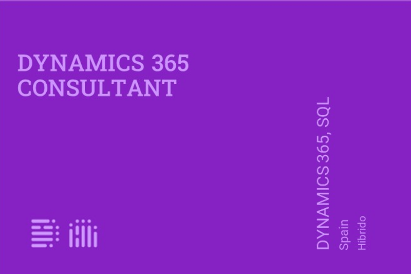 Dynamics 365 Consultant image