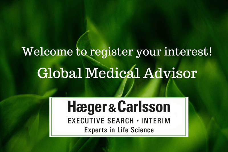 Upcoming position - Global Medical Advisor image