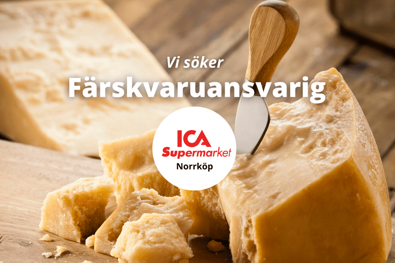 ICA Supermarket Norrköp söker nu en Färskvaruansvarig! image