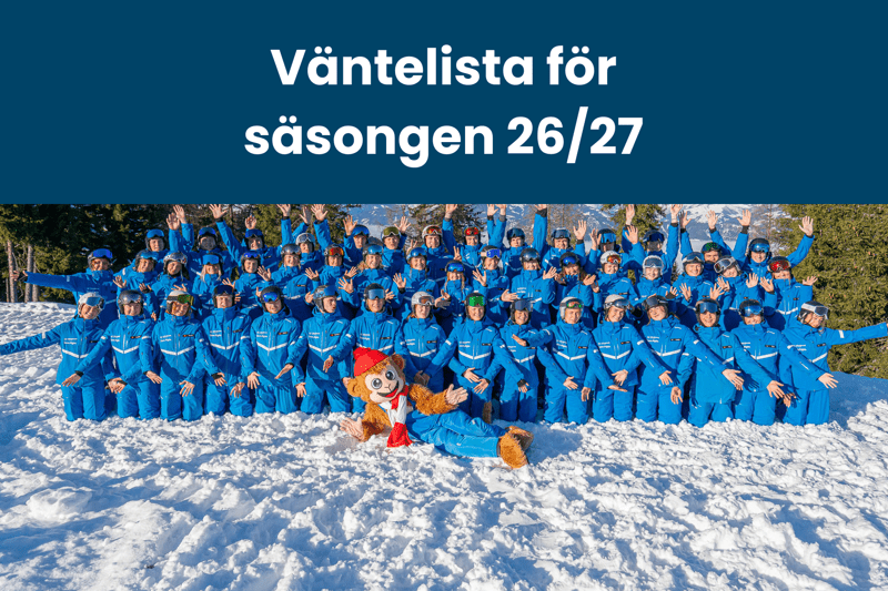 Skidguide sæson 26/27  - Väntelista för säsongen 26/27 image