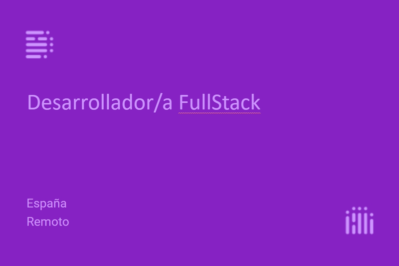 Desarrollador/a fullstack image