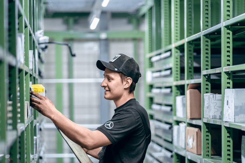 Stage d'alternance comme magasinier (automobile) - IFAPME/EFP image