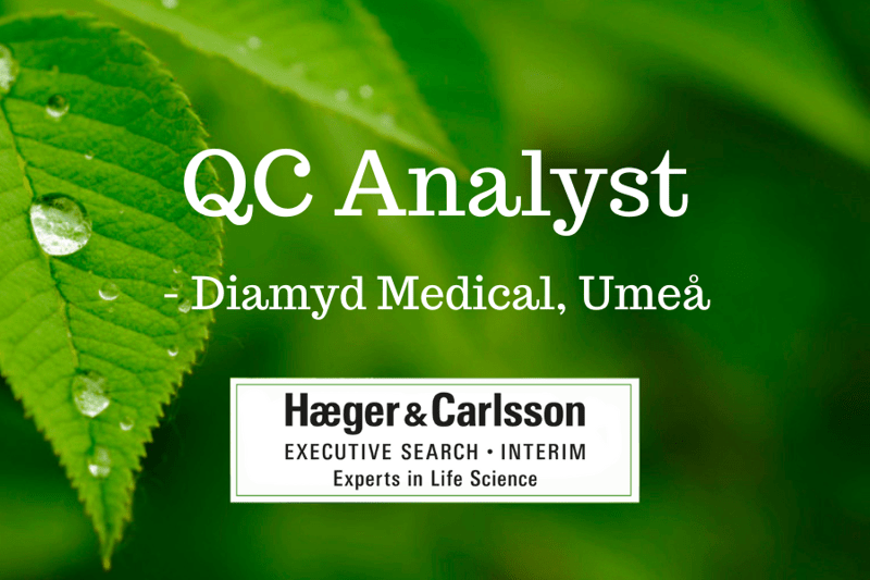 QC Analyst – Diamyd Medical image