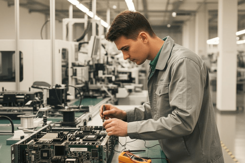 ELEKTROONIKATEHNIK   ТЕХНИК ПО ЭЛЕКТРОНИКЕ   TROUBLESHOOTER image