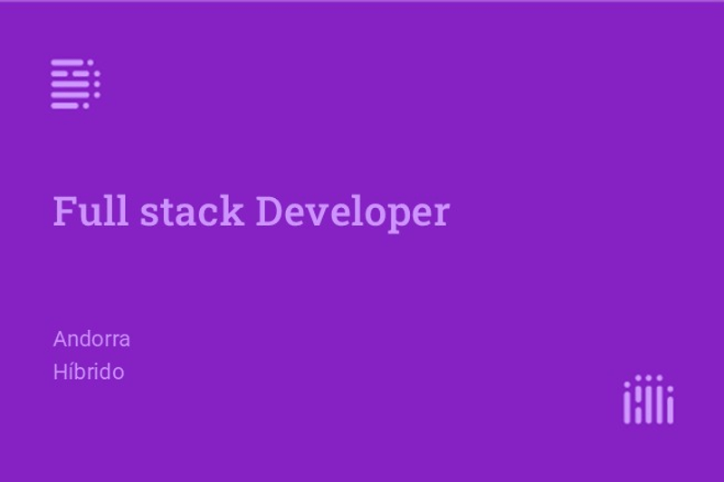 Full Stack Developer image