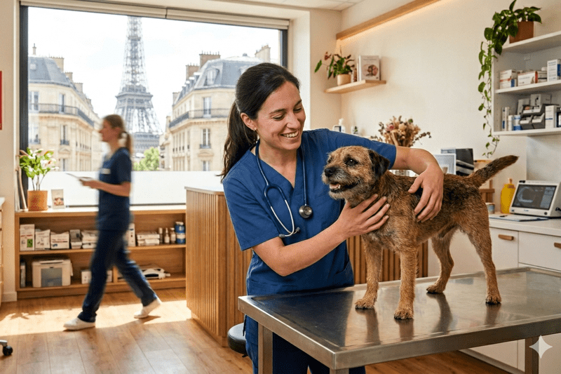 PARIS - VETERINAIRE CANIN EN CDI/CDD - H/F image